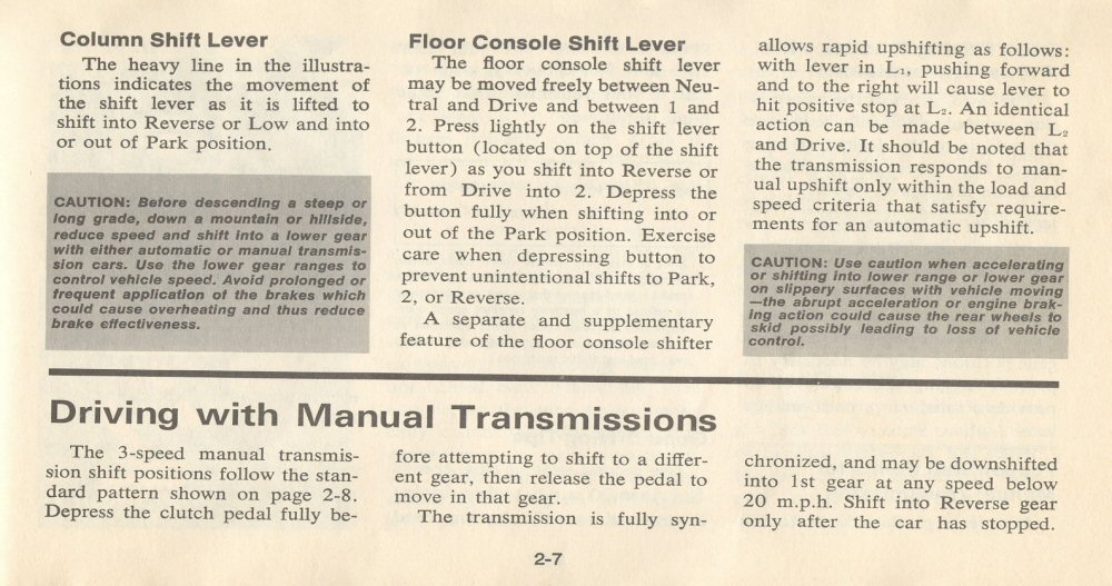1977 Chev Chevelle Owners Manual Page 66